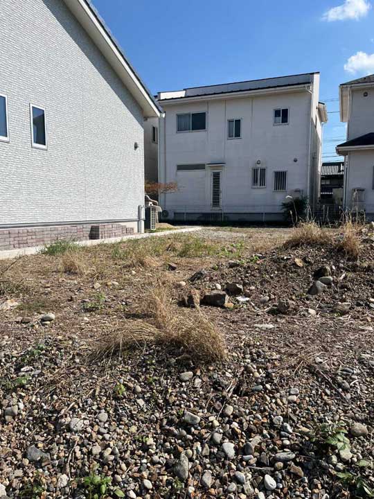 Y様邸駐車場整備工事(before)